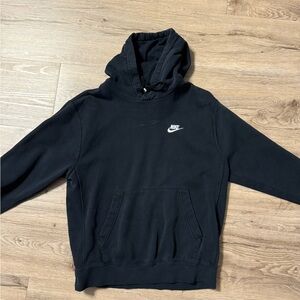 Nike Men's Dark Hoodie with Logo